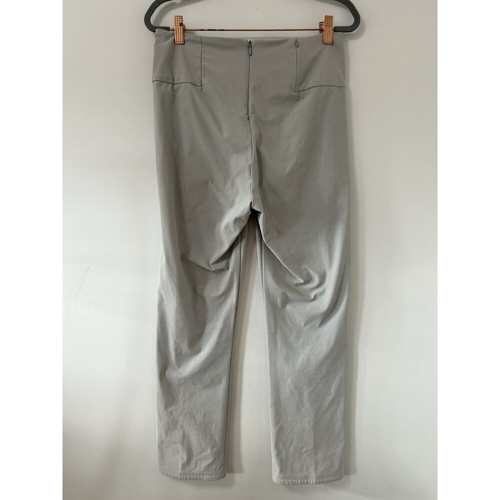 Athleta Wander Ankle Pants Front Slit Gray Size 8 Womens Stretch - Picture 4 of 12